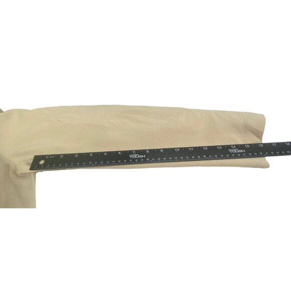 MADISON MARCUS Women Open Front Blazer Sz M Nude Long Sleeve Professional C-31 - Picture 7 of 13